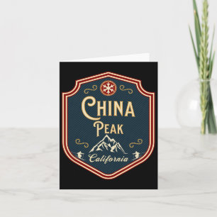 China Peak  Card