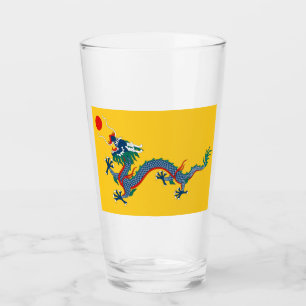 China Qing Dynasty Flag (Chinese Dragon) (Asian) Glass