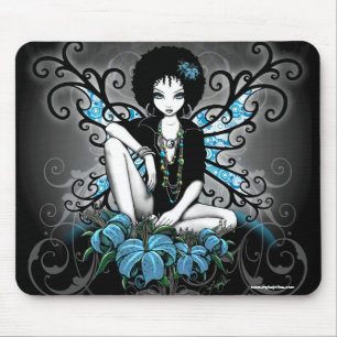China Retro Afro Lilly Gothic Fairy Mouse Pad