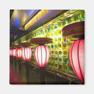 China, Shanghai. Bar in the Xin Tian Di bar Magnet