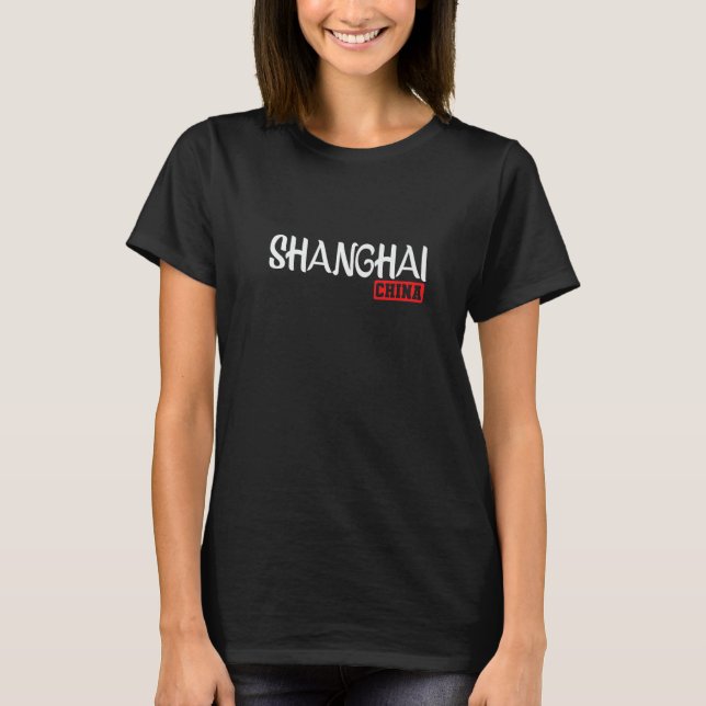 China Shanghai Premium T-Shirt (Front)