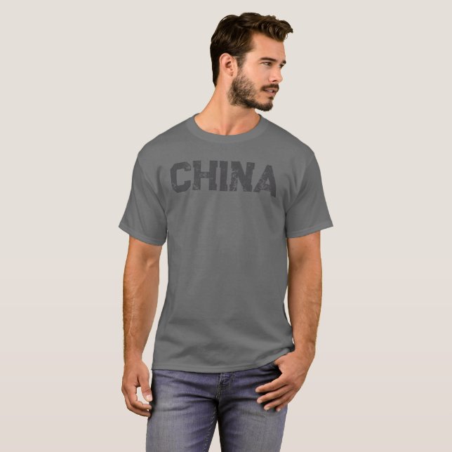 China T-Shirt (Front Full)