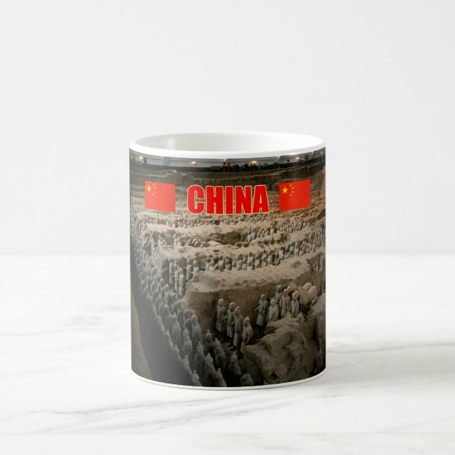 CHINA Terracotta Army Coffee Mug (Center)