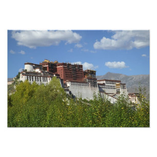 China, Tibet, Lhasa, Potala Palace 3 Photo Print