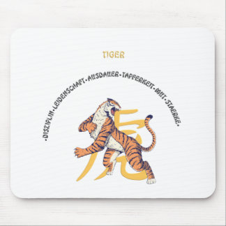 China Tierkreiszeichen Tiger Mouse Pad