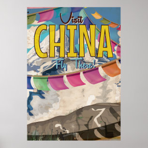 China Vintage Travel poster