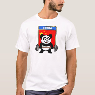 China Weightlifting Panda T-Shirt