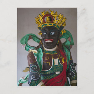 CHINA, Yunnan Province, Kunming. Bamboo Temple Postcard