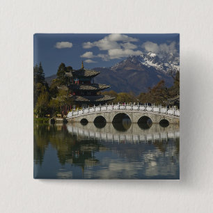 CHINA, Yunnan Province, Lijiang. Lijiang Old 15 Cm Square Badge