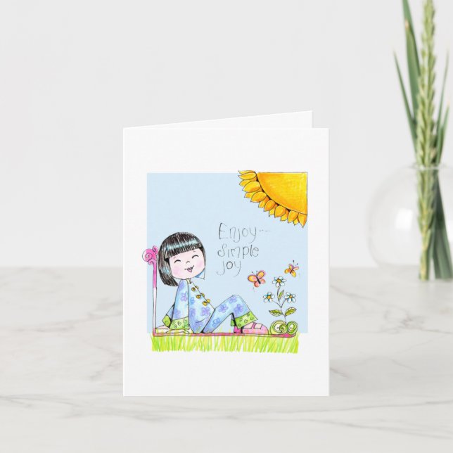 ChinaGirlLove Birthday card (Front)