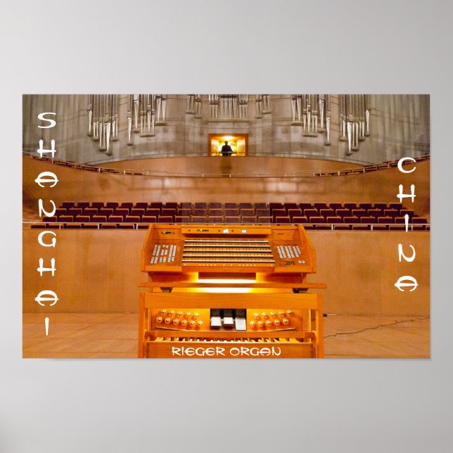 China's largest organ poster (Front)