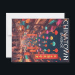 Chinatown Bangkok postcard<br><div class="desc">Inspired by a recent trip to bangkok</div>