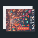 Chinatown Bangkok postcard<br><div class="desc">Inspired by a recent trip to bangkok</div>