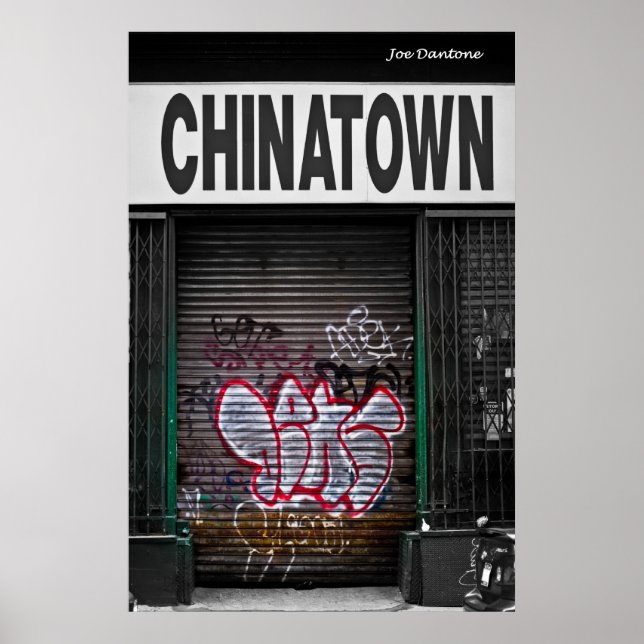 Chinatown Graffiti Poster (Front)