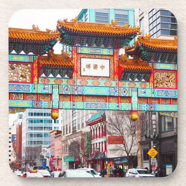 Chinatown in Washington DC.  USA Coaster (Front)