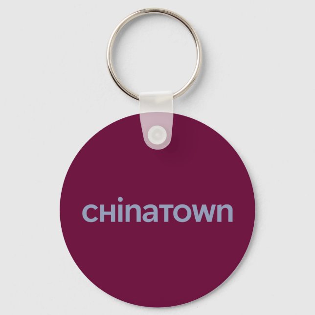 Chinatown Key Ring (Front)