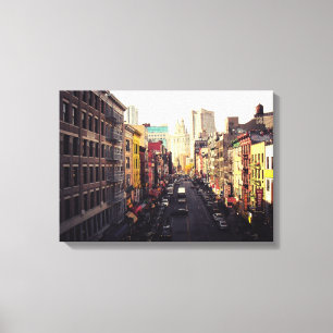 Chinatown New York City Canvas Print