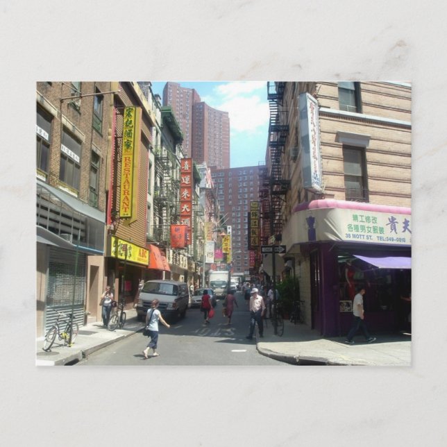 CHINATOWN POSTCARD (Front)