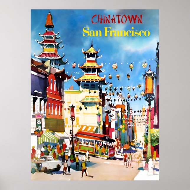 Chinatown, San Francisco Poster (Front)