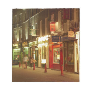 Chinatown, Soho, London, England, United Kingdom Notepad