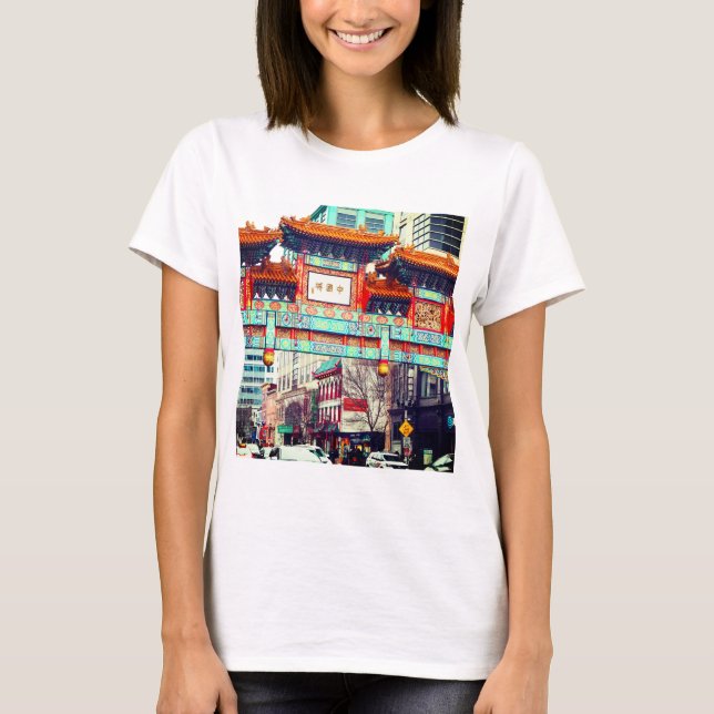 Chinatown, Washington DC. USA T-Shirt (Front)