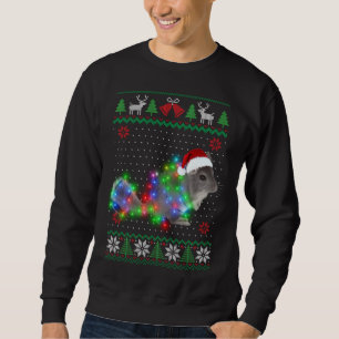 Chinchilla Animal Ugly Sweater Christmas Puppy Ani