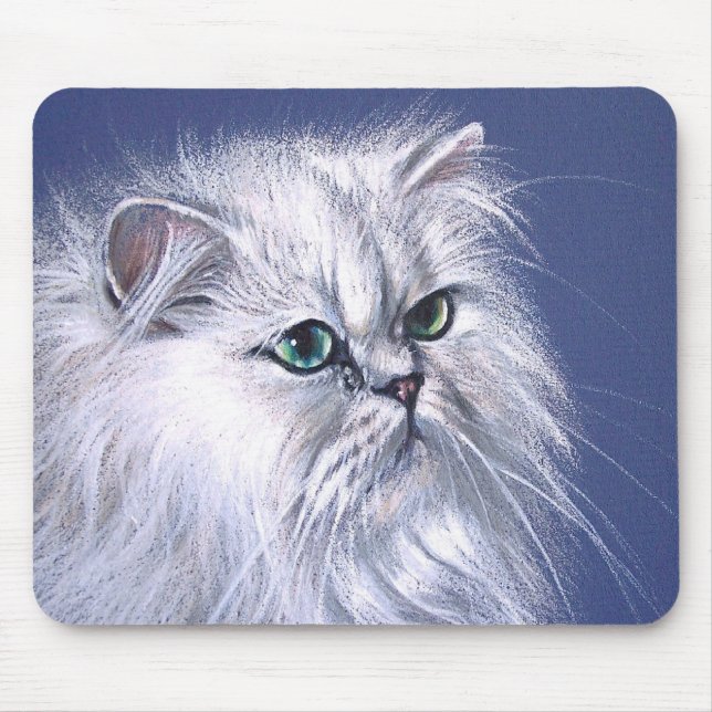 Chinchilla Cat Mouse Pad (Front)