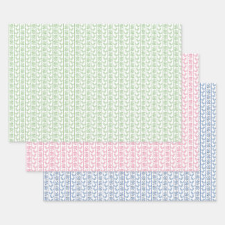 Chinchilla Chintz Wrapping Paper Sheet