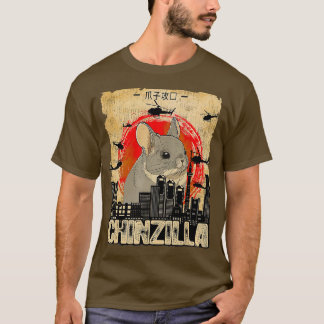 Chinchilla  Chinzilla Retro Chinchilla Lovers Funn T-Shirt