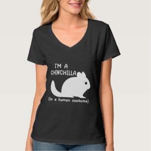 Chinchilla Costume Cute Chinchillas T-Shirt