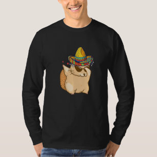 Chinchilla Dancing Mexican Chinchilla Sombrero Pet T-Shirt