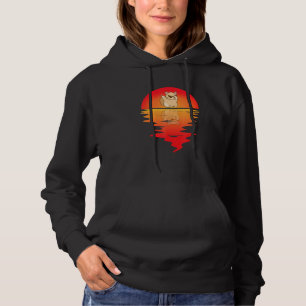 Chinchilla Dancing  Vintage Sunset Chinchilla Owne Hoodie