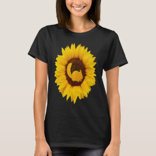 Chinchilla For Women Men Rodent Animal Sunflower T-Shirt