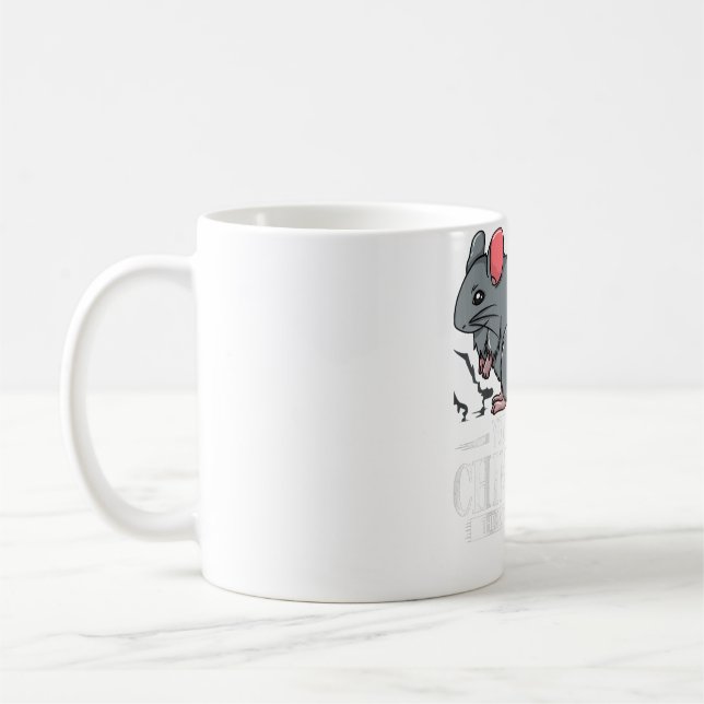 Chinchilla Gift Funny Cute Pet Coffee Mug (Left)