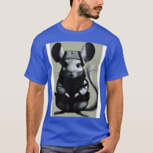 Chinchilla in a ninja costume 1 T-Shirt