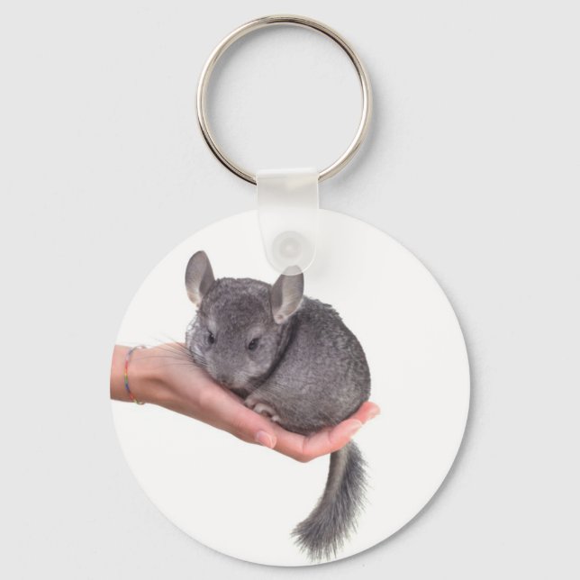 chinchilla key ring (Front)