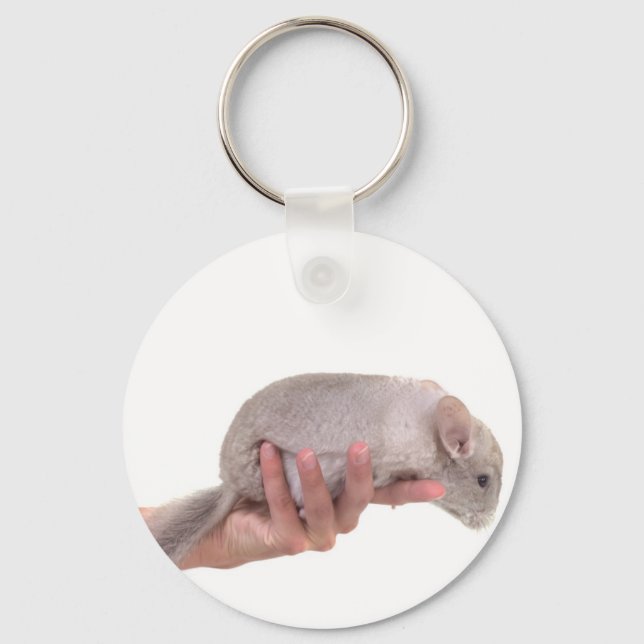 chinchilla key ring (Front)
