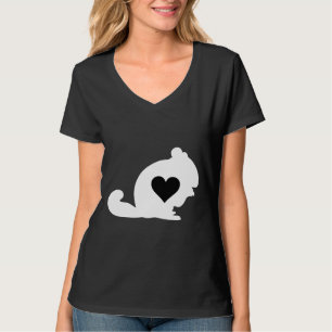 Chinchilla Lover Graphic Chinchilla Mum Pet Owner T-Shirt