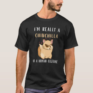 Chinchilla Party Dancing Summer Time Chinchilla  P T-Shirt