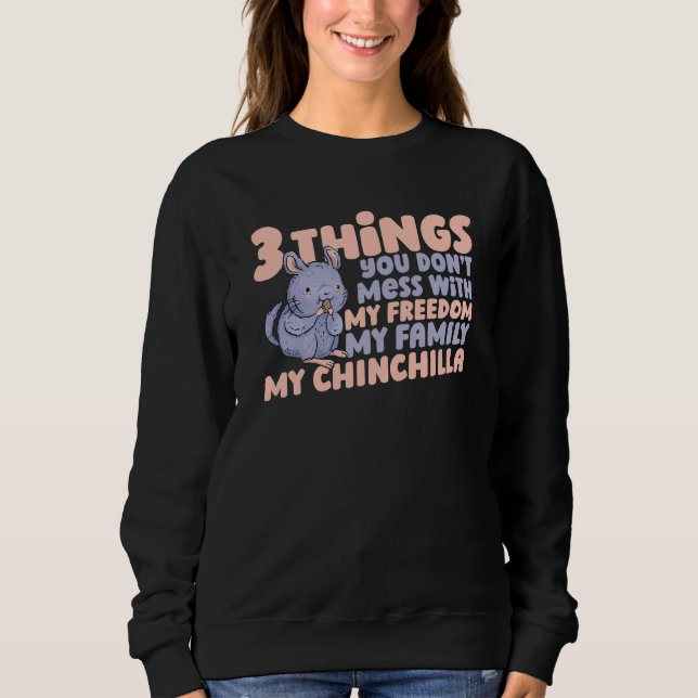 Chinchilla Pet 2 Sweatshirt (Front)