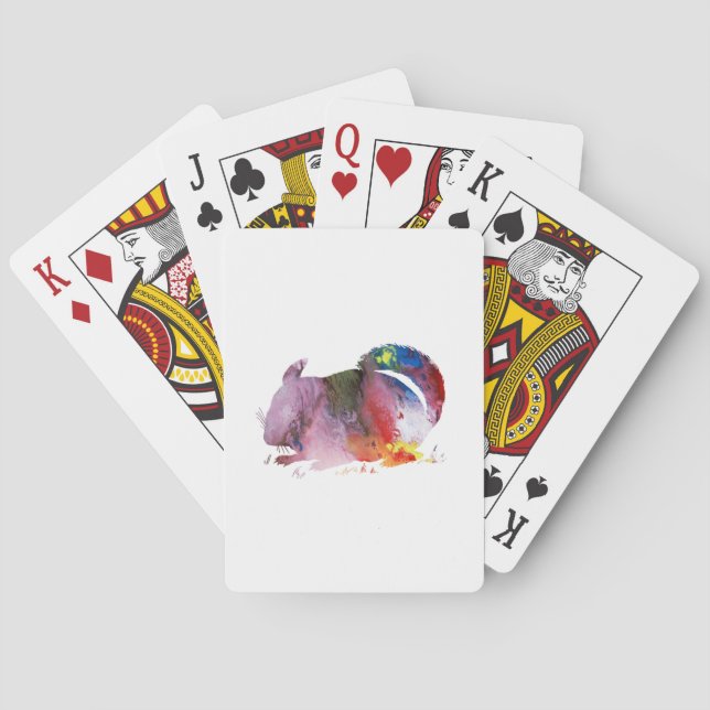 Chinchilla Playing Cards (Back)