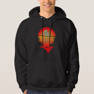 Chinchilla Summer Time Chinchilla Vintage Sunset Hoodie