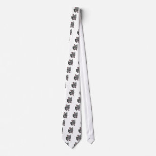 Chinchilla Tie