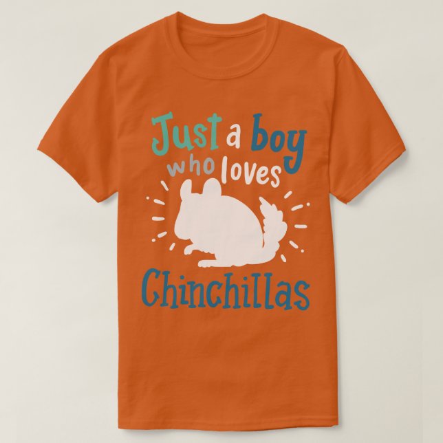 Chinchillas Chinchilla Lover 4 T-Shirt (Design Front)