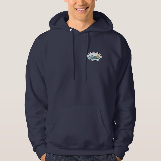 Chincoteague Island. Hoodie (Front)