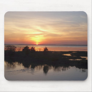 Chincoteague Sunset II Virginia Landscape Mouse Pad