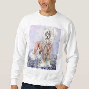 Chine Crested Blue Bonnets Sweatshirt