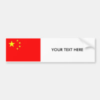 Chine FLAG Bumper Sticker