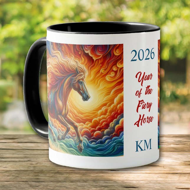 Chinese 2026 Year of the Fiery Horse Mug (Creator Uploaded)