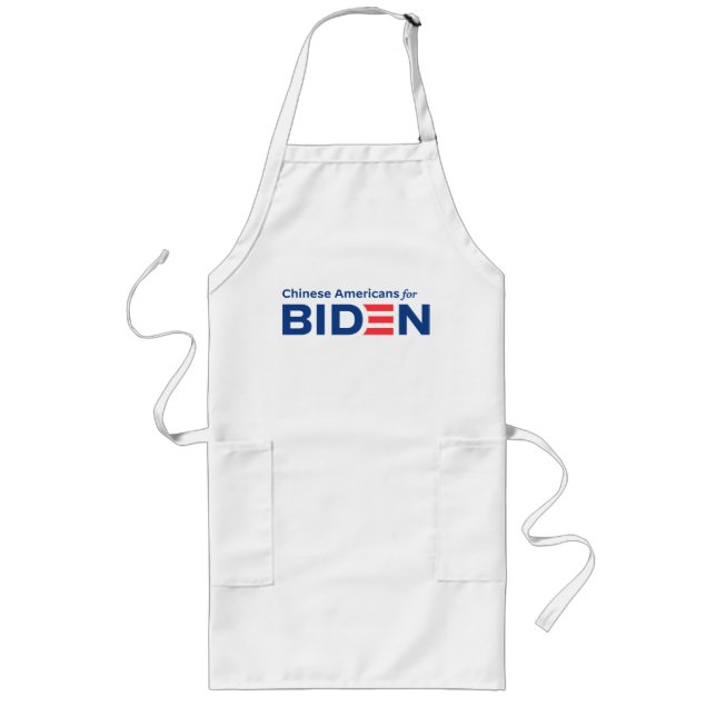 Chinese Americans for Biden Unisex Apron (Front)